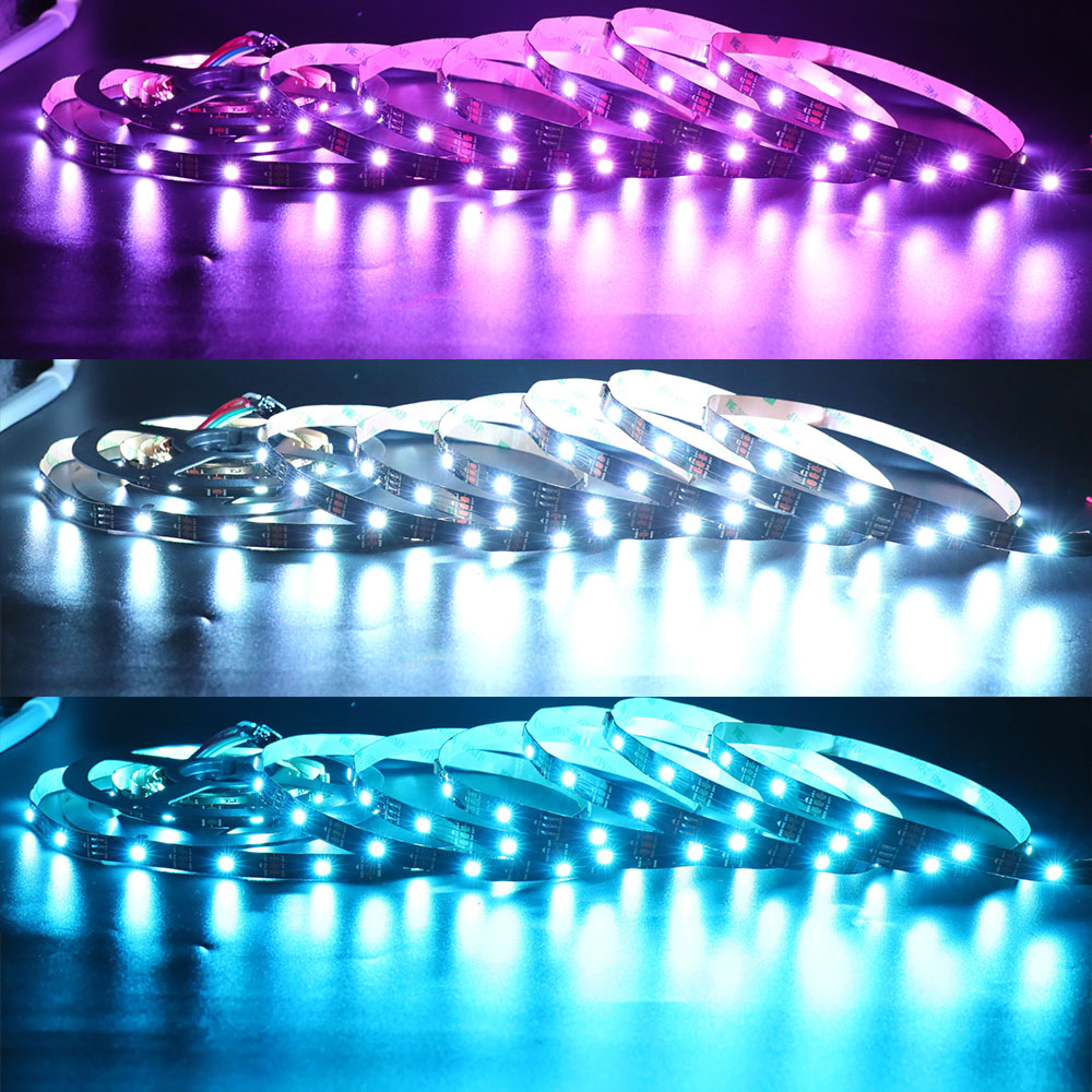 ECO 5m WS2812B 5050 RGB LED Strip Individually Addressable 150LEDs ECO 5m WS2812B 5050 RGB LED Strip Individually Addressable 150LEDs